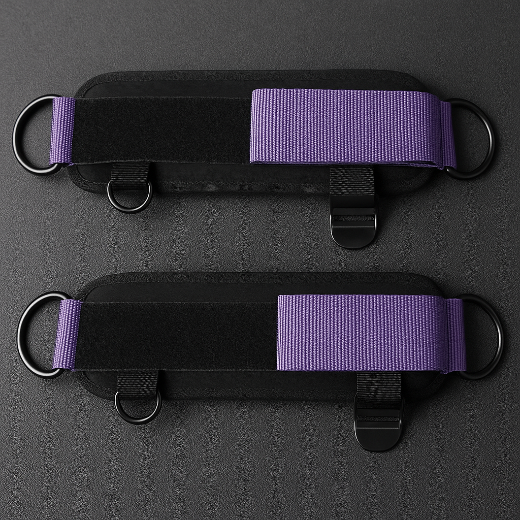 Sangles de Cheville EVOX– Renforcement Fessiers et Jambes | Accessoire de Musculation Professionnel
