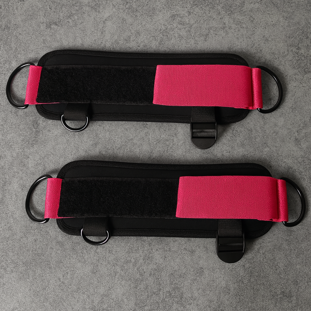 Sangles de Cheville EVOX– Renforcement Fessiers et Jambes | Accessoire de Musculation Professionnel