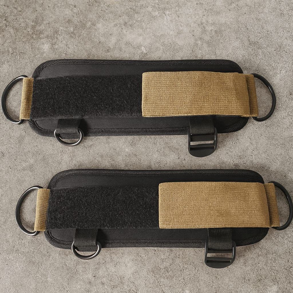 Sangles de Cheville EVOX– Renforcement Fessiers et Jambes | Accessoire de Musculation Professionnel