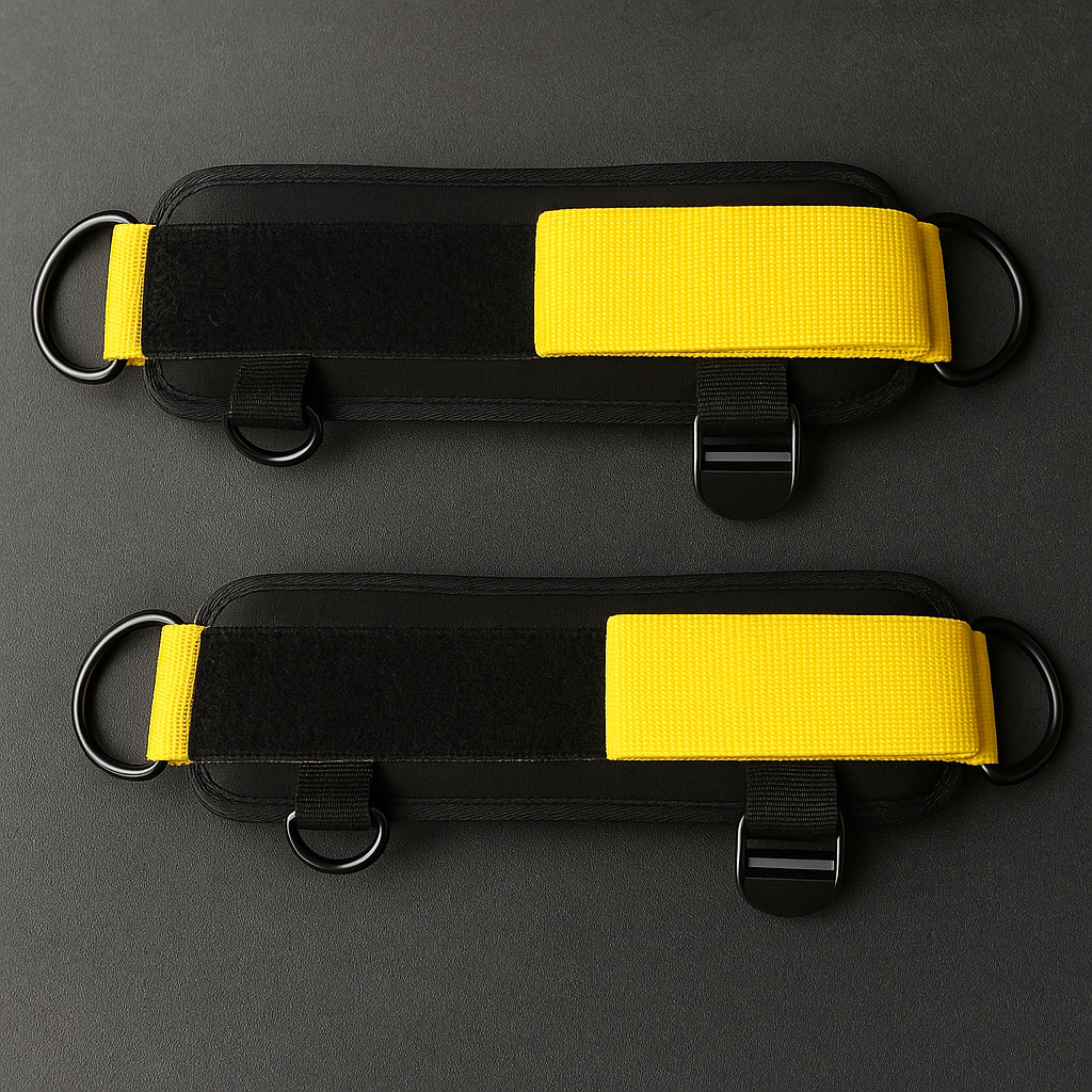 Sangles de Cheville EVOX– Renforcement Fessiers et Jambes | Accessoire de Musculation Professionnel