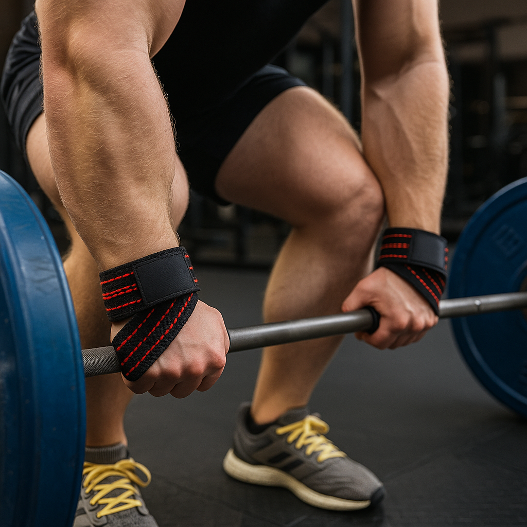 Sangles de musculation professionnelles – Prise antidérapante et soutien maximal pour l’haltérophilie