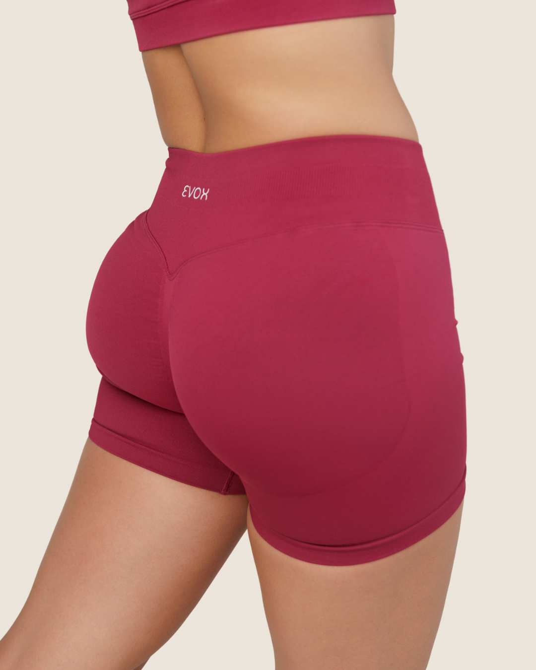 Short de Sport Femme Taille Haute Sculptant EVOX — ÉDITION 02