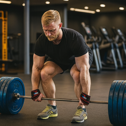 Sangles de musculation professionnelles – Prise antidérapante et soutien maximal pour l’haltérophilie